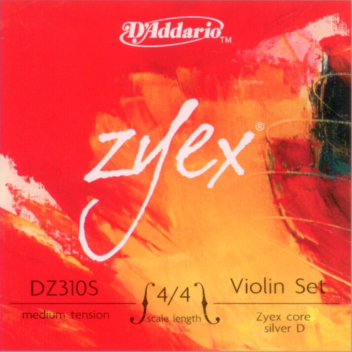 D'Addario Zyex Bass String Set - 3/4, Medium